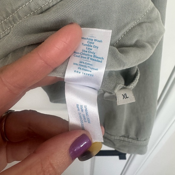 Marine Layer Sage Freya Utility Jacket Coastal Casual Chore Coat XL - Picture 7 of 12